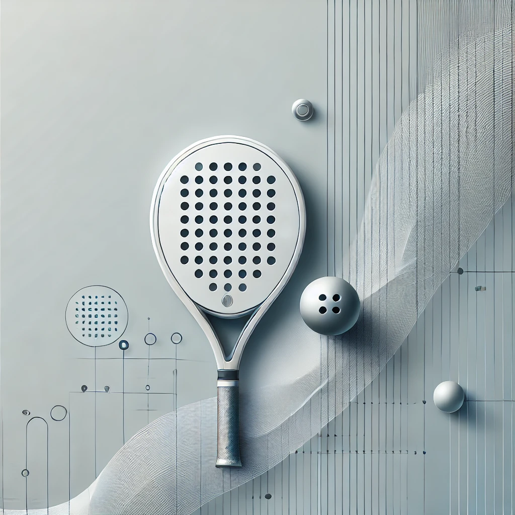 DALL·E 2024-10-14 23.35.45 - A clean, modern background design for a paddle court services page, featuring a subtle, abstract representation of a paddle racket or court lines plac